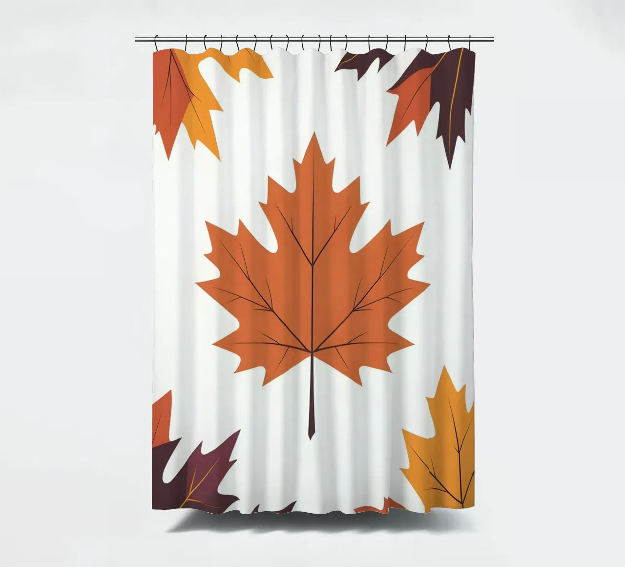 vektor ahornblatt Duschvorhang von botanical shop