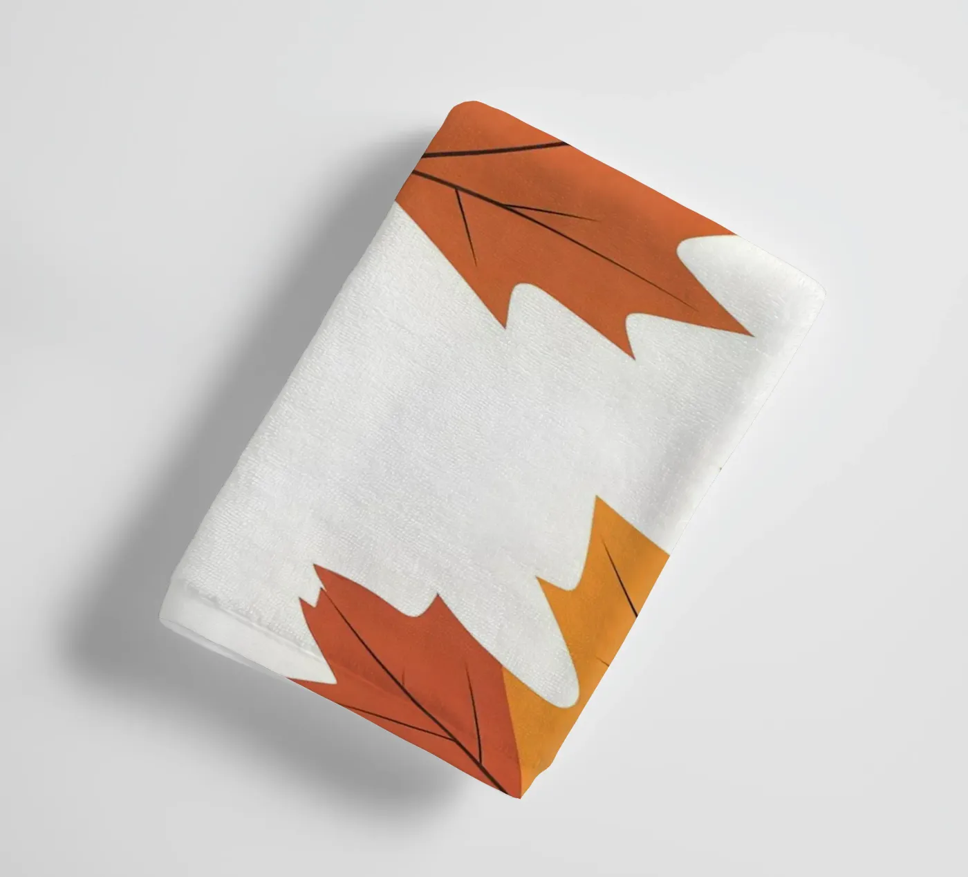 vector maple leaf serviette de bain de botanical shop