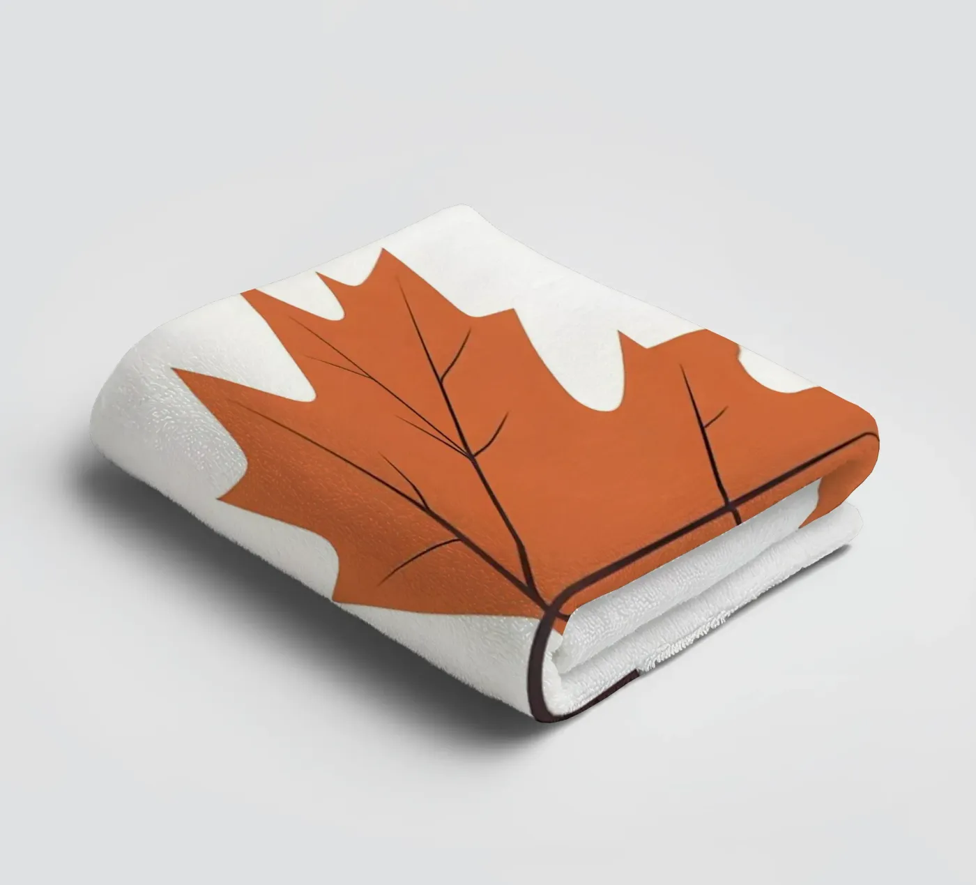 vector maple leaf serviette de bain de botanical shop