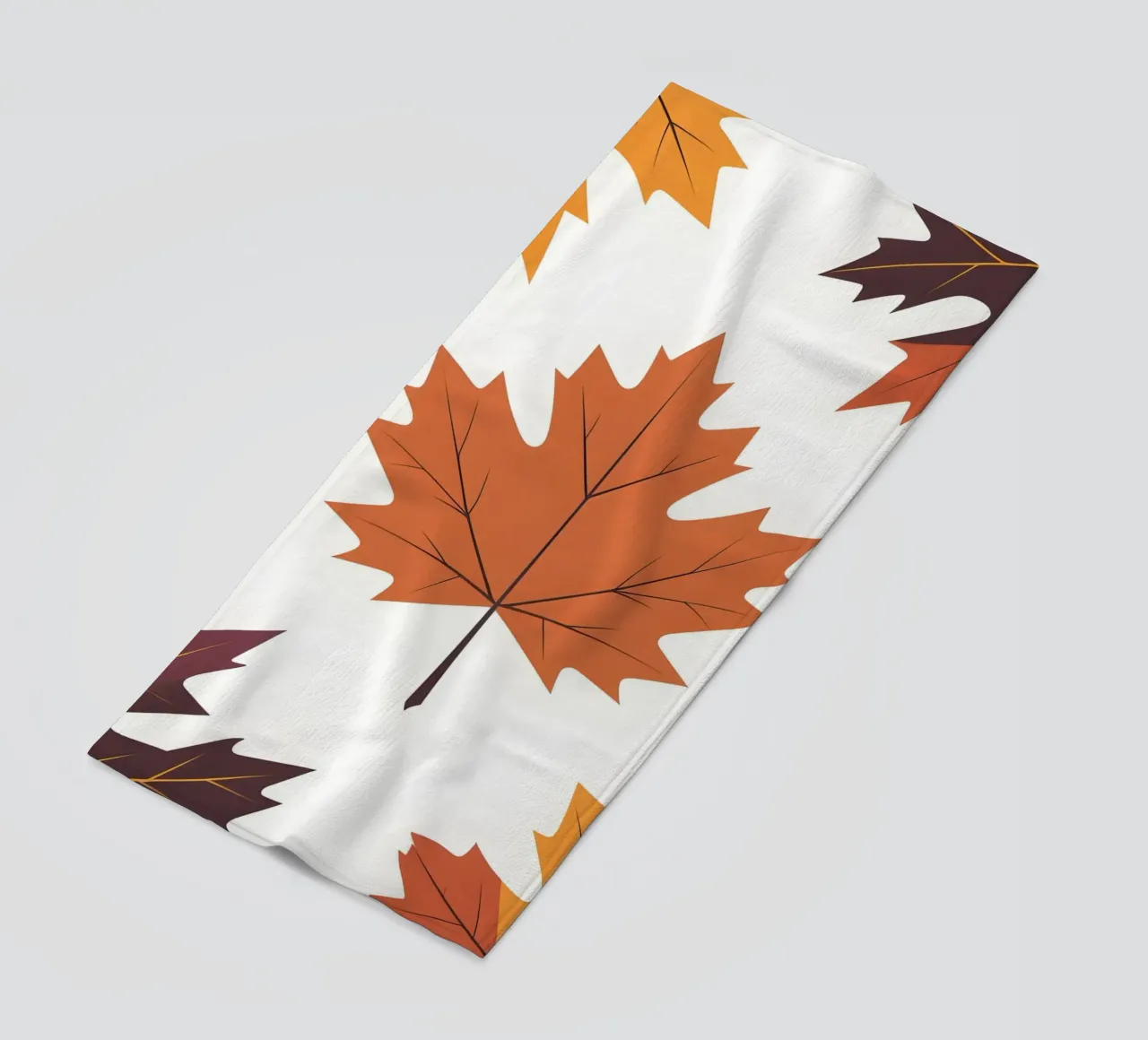 vettore foglia d'acero telo mare da botanical shop