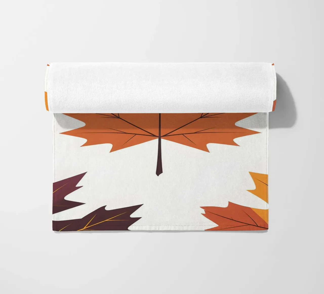 vettore foglia d'acero telo mare da botanical shop