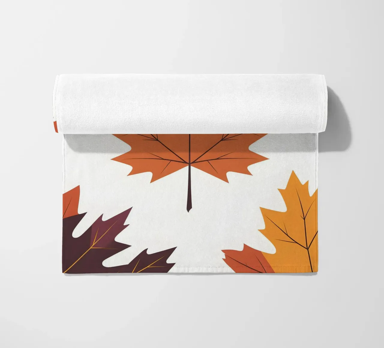 vettore foglia d'acero telo mare da botanical shop