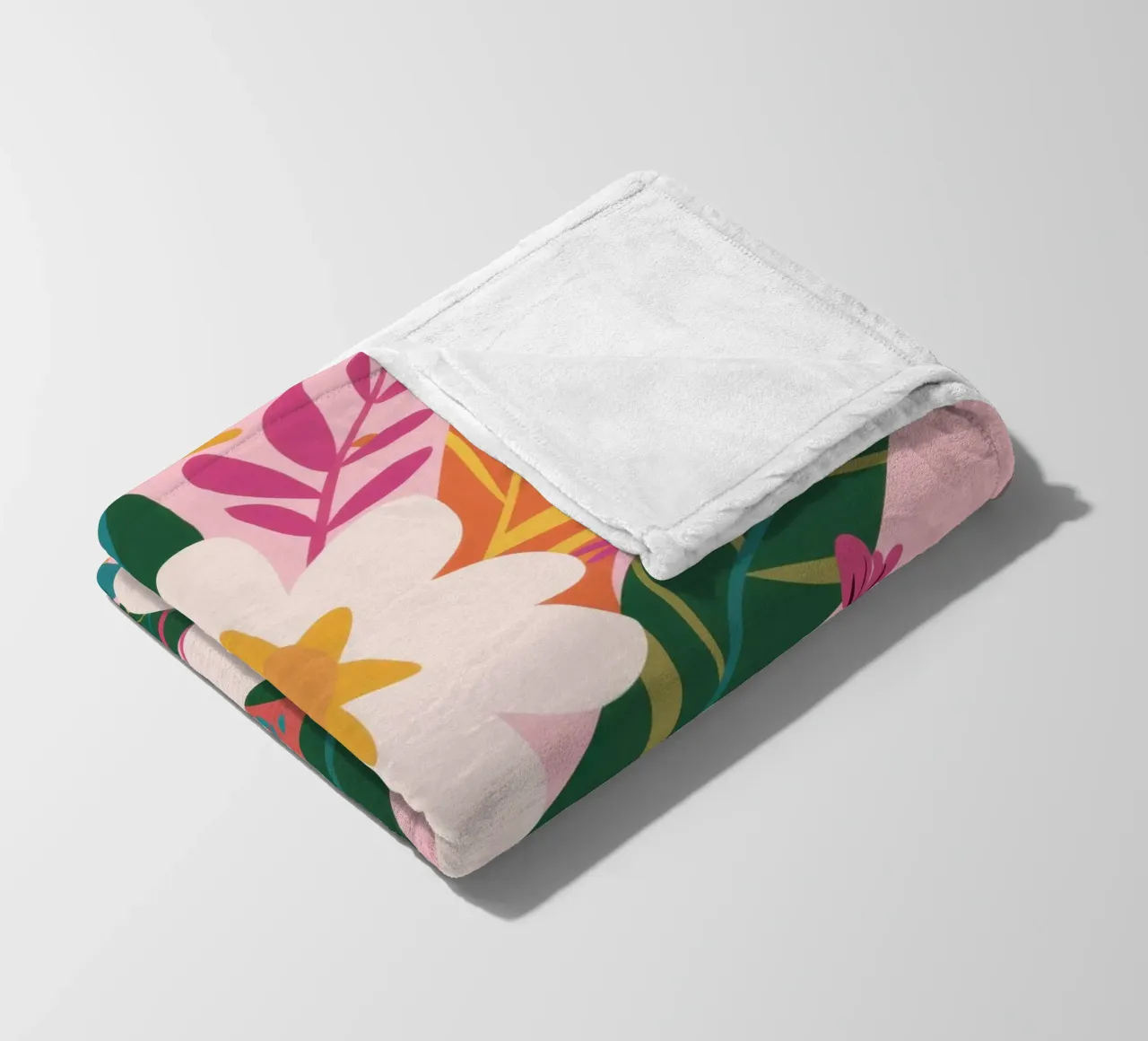 Floral Butterfly Garden coperta in pile da Solace Light