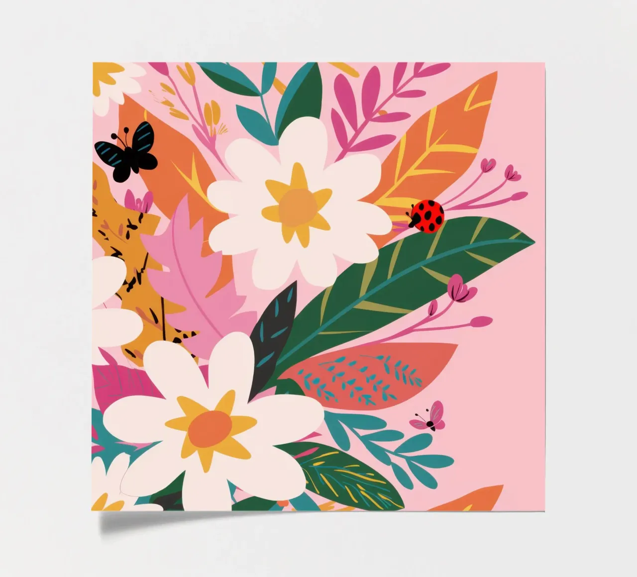 Vlindertuin stickervel van Solace Light