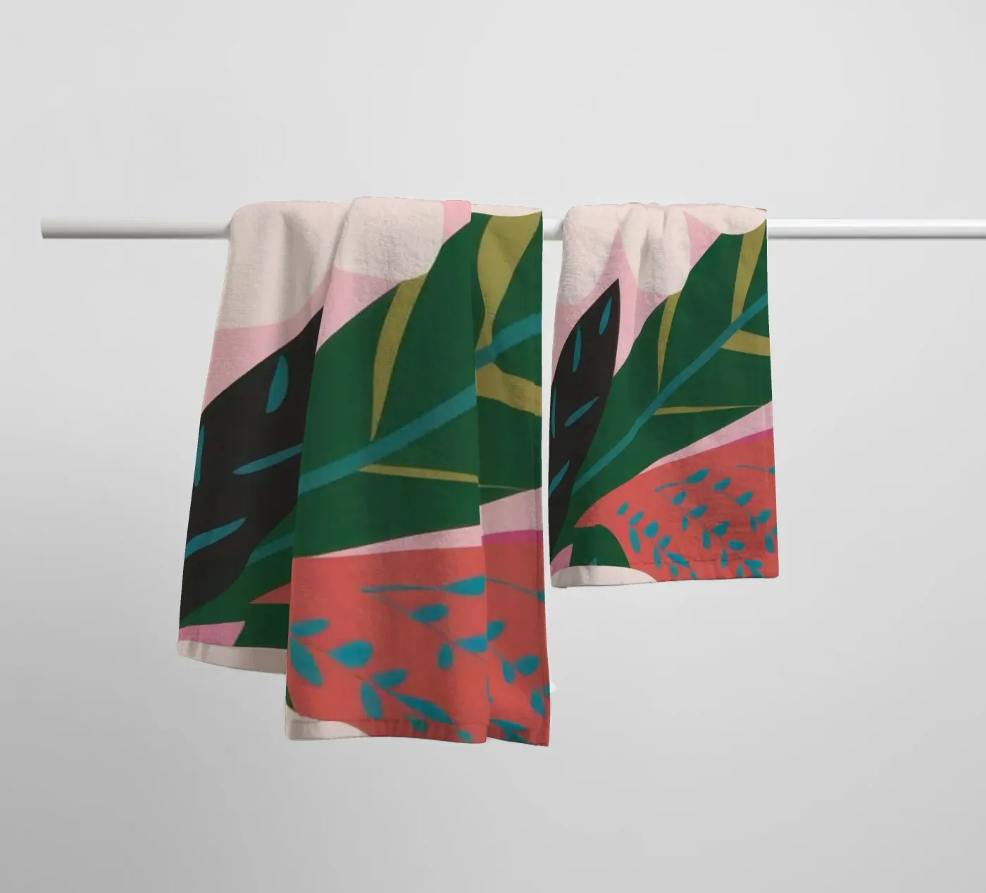 Vlindertuin badhanddoek van Solace Light