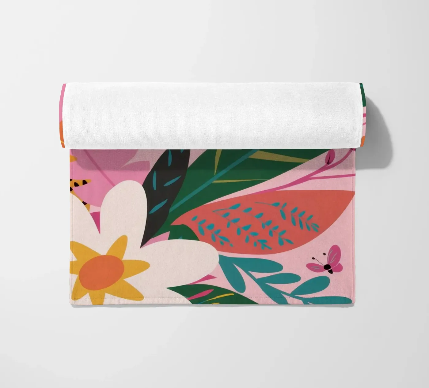 Vlindertuin strandhanddoek van Solace Light