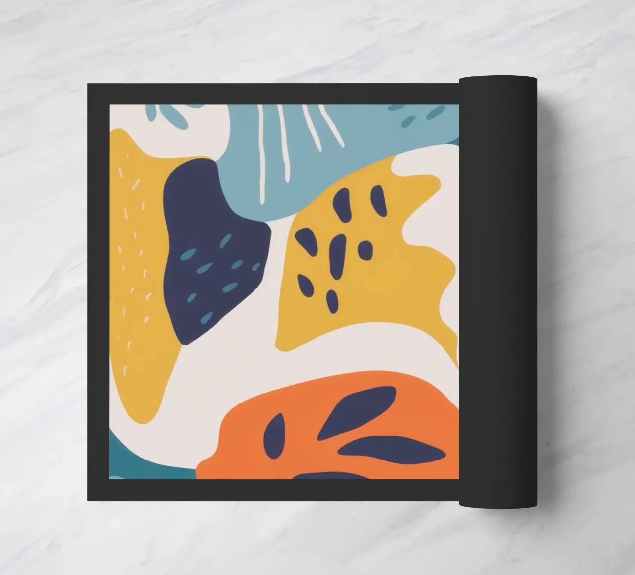 Forme botaniche astratte zerbino da Solace Light