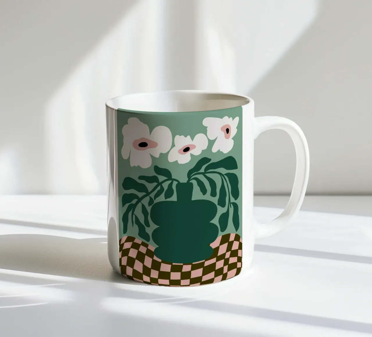 Bold Blossom Pottery tazza in ceramica da Miho Art Studio