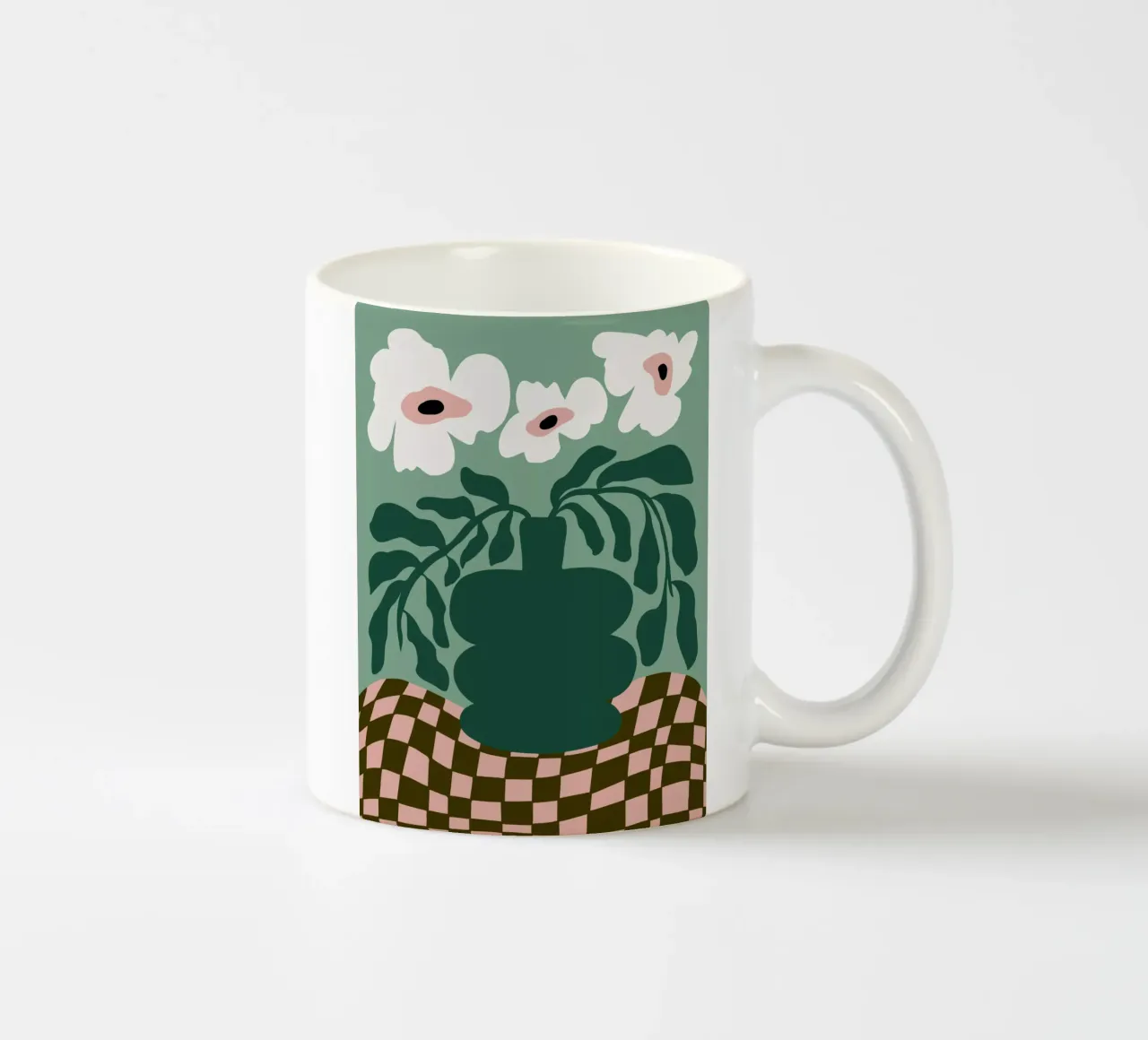 Bold Blossom Pottery tazza in ceramica da Miho Art Studio