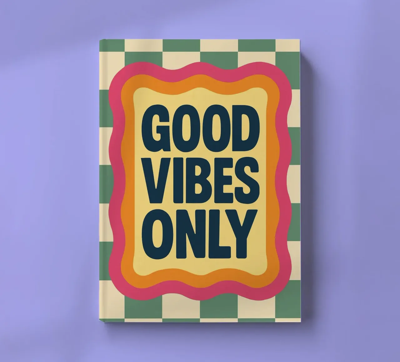 Good Vibes Only notebook by Wall of Whispers