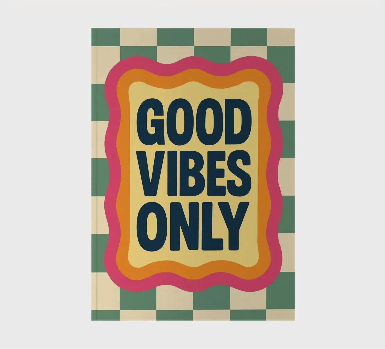 Good Vibes Only notebook by Wall of Whispers