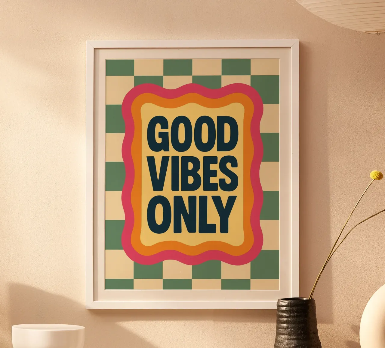 Good Vibes Only carta hahnemühle da Wall of Whispers