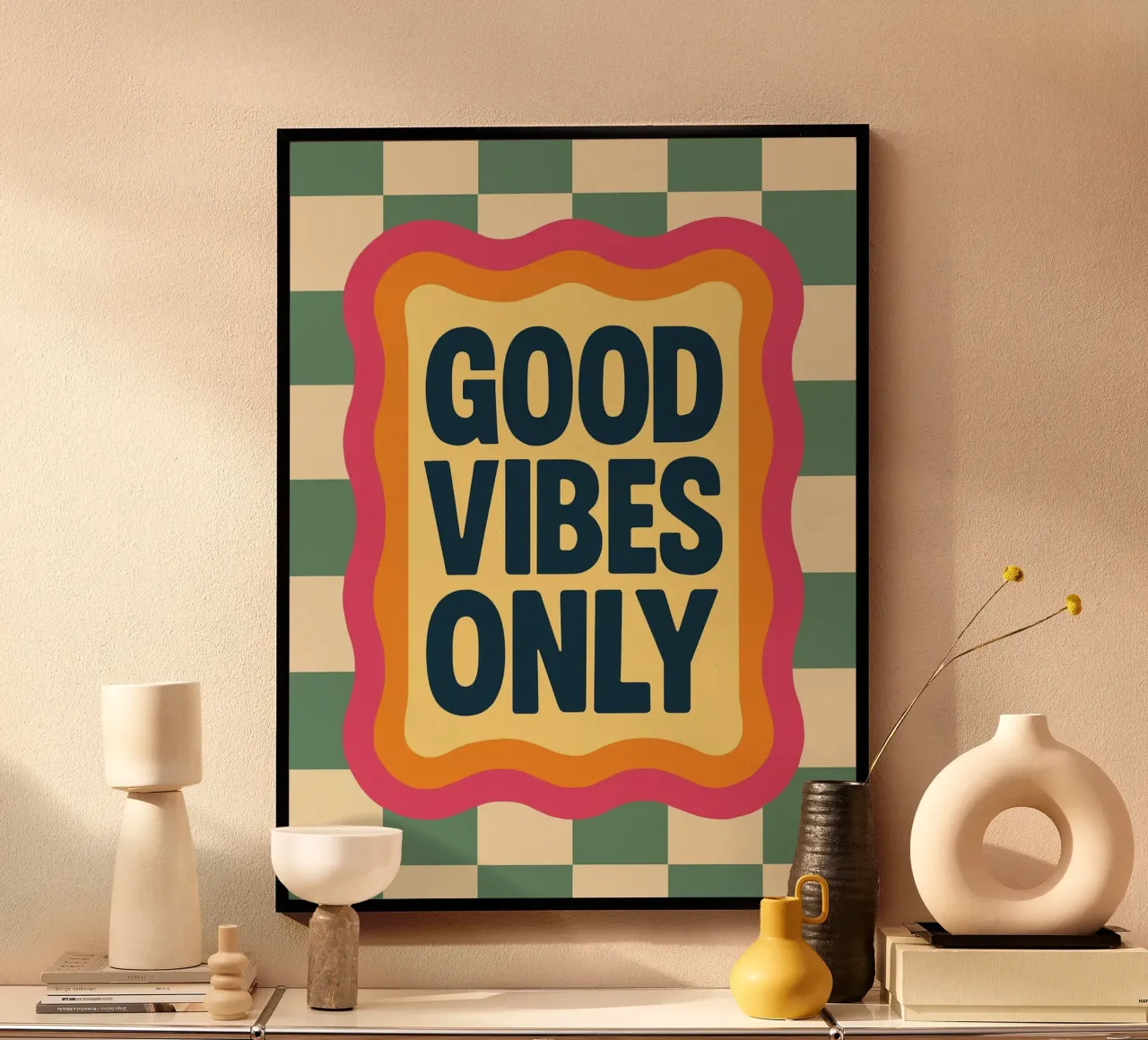 Good Vibes Only carta hahnemühle da Wall of Whispers