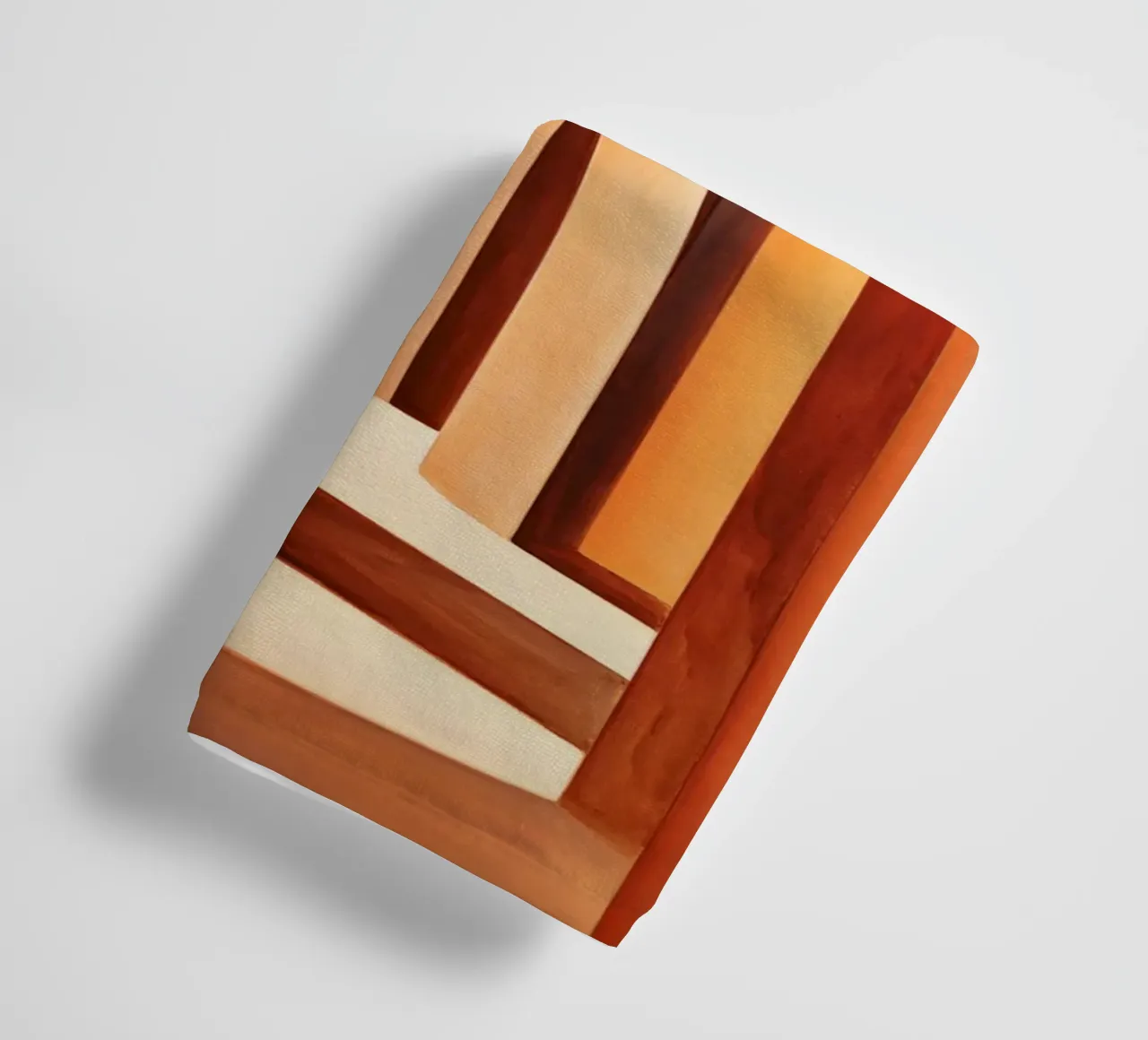 Abstract arches in light and depth towel by Plain Thoughts