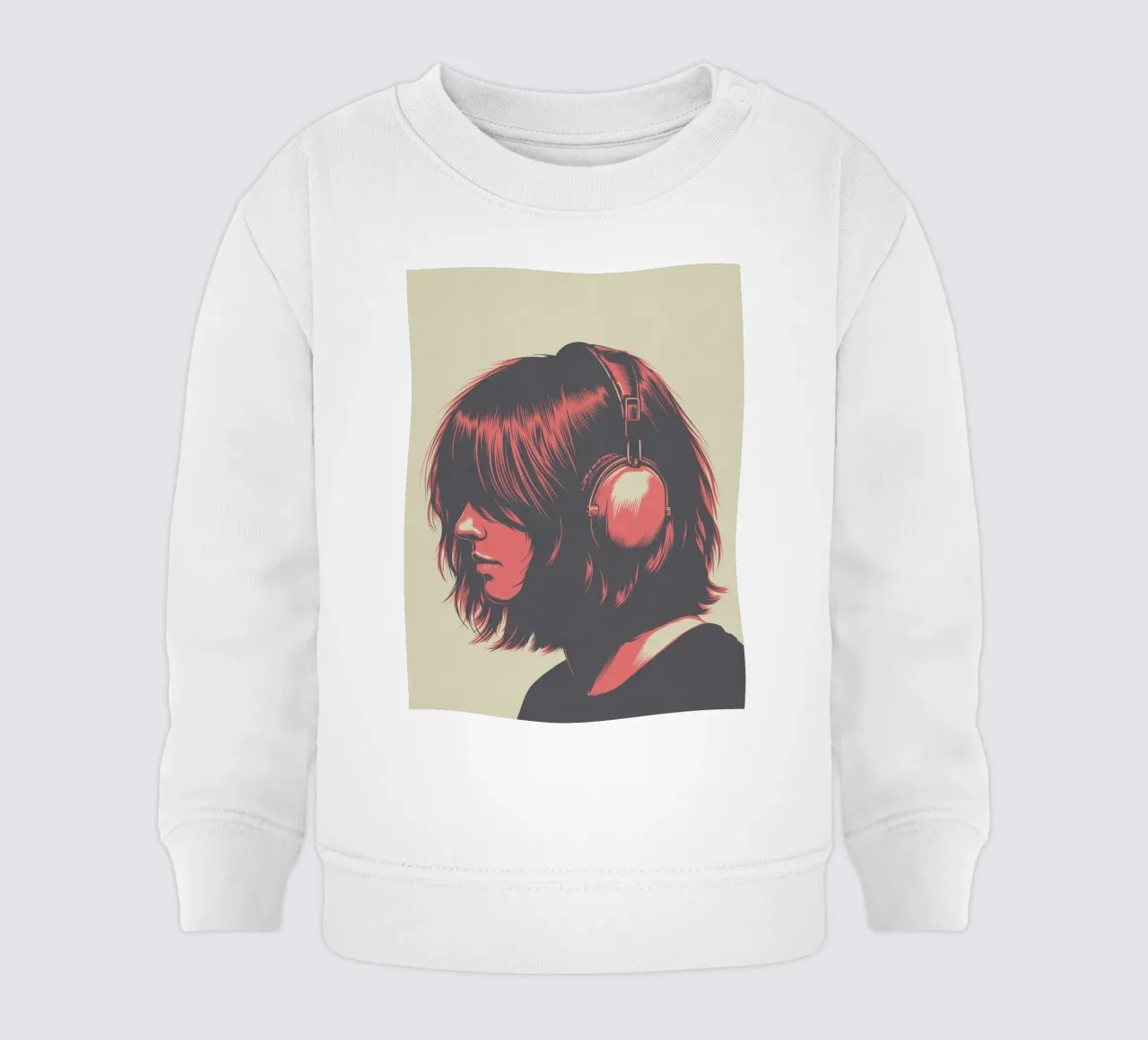 CUFFIE 03 felpa neonato da Cranio Dsgn