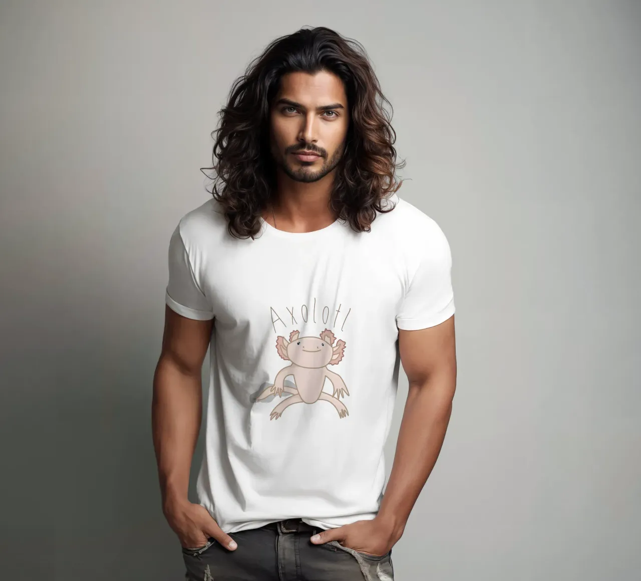 Axolotl t-shirt da IndigoBird