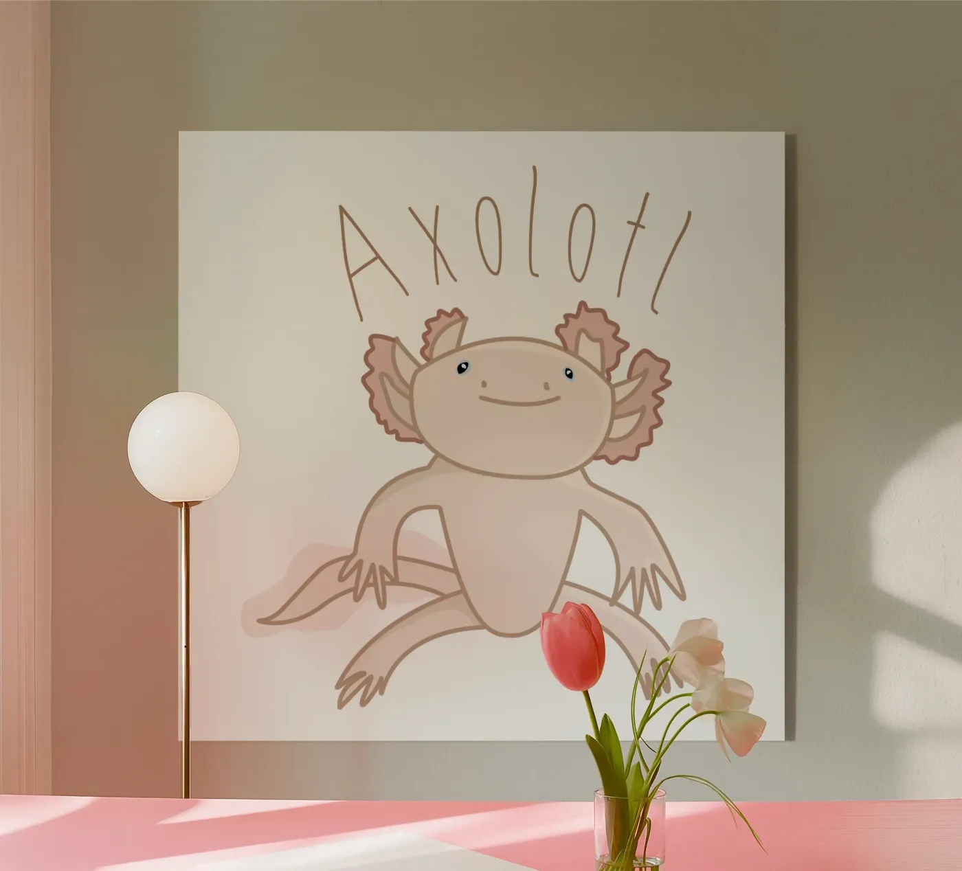 Axolotl plexiglass da IndigoBird