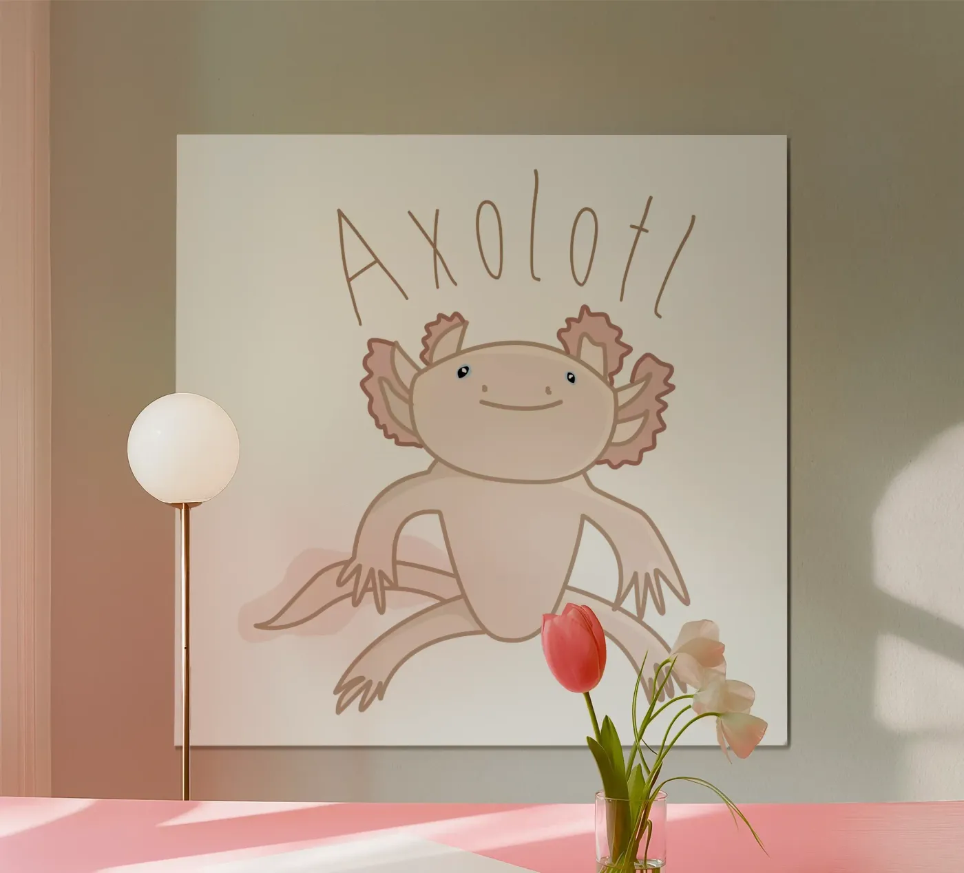 Axolotl poster da IndigoBird