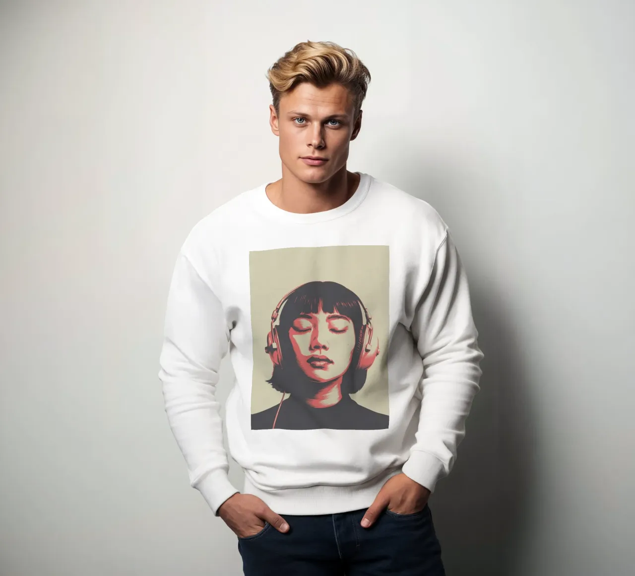 CUFFIE 01 felpa da Cranio Dsgn