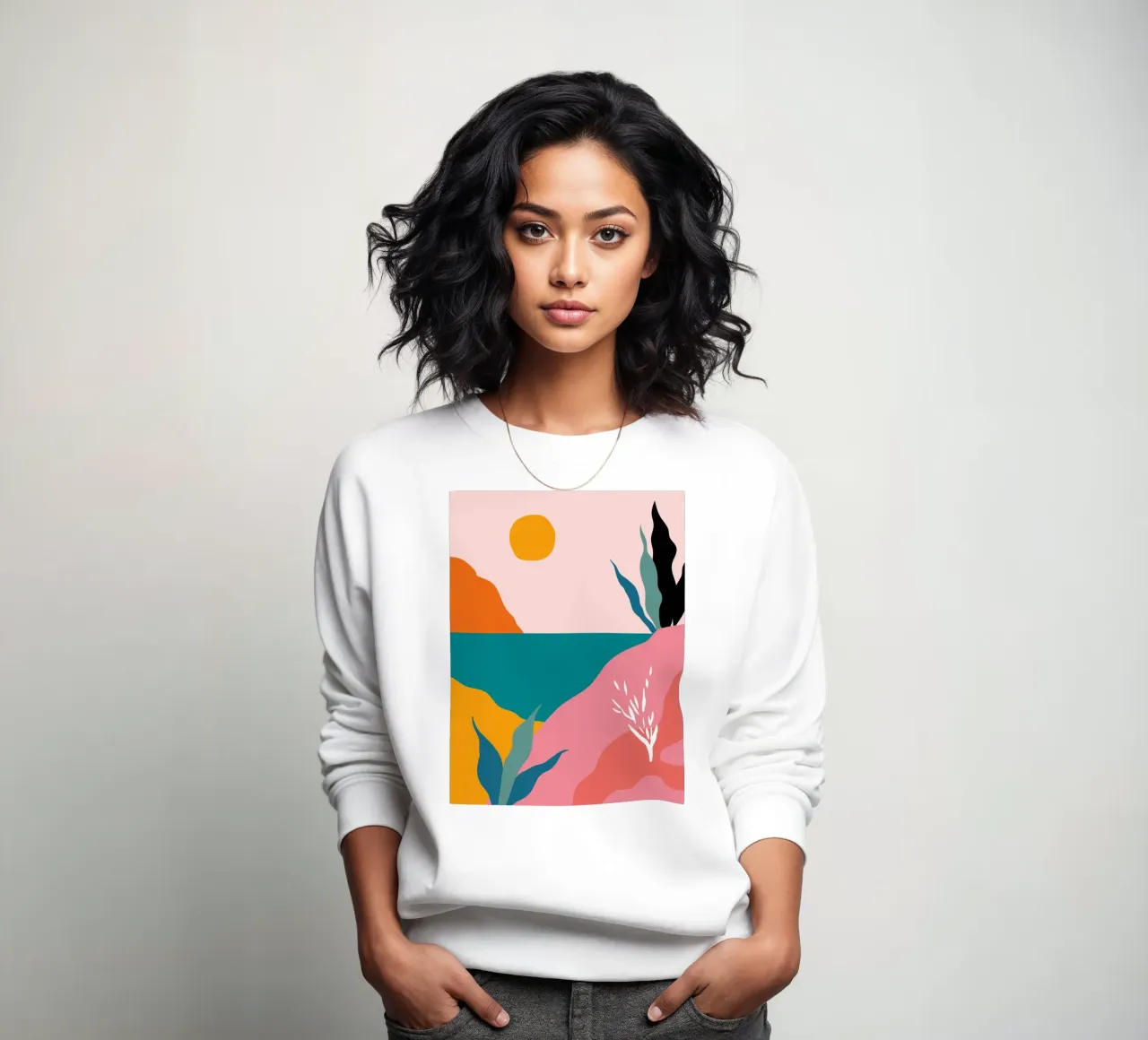 New World - 02 felpa da Tamsen Design