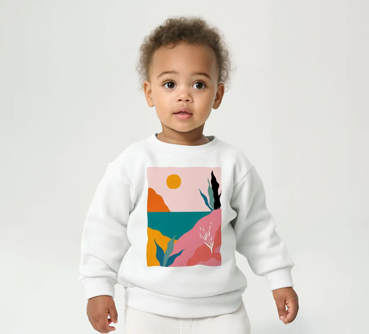 New World - 02 felpa neonato da Tamsen Design