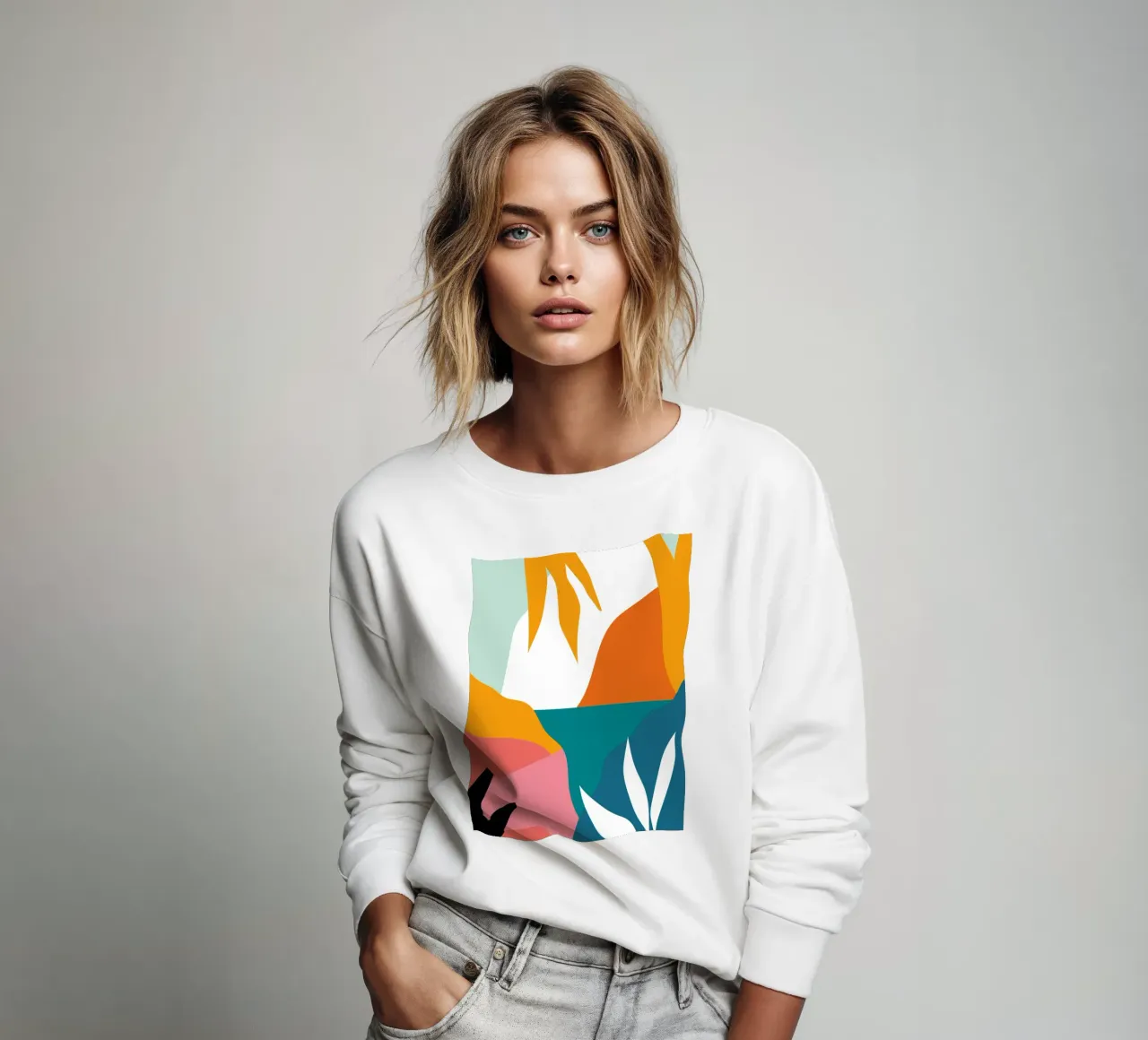 New World - 03 sweatshirt van Tamsen Design