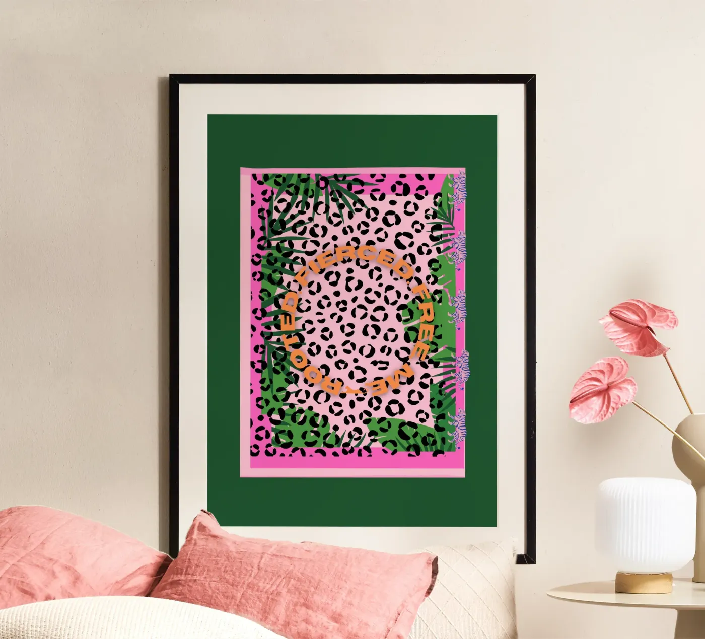 rooted poster by ALEIDA bold