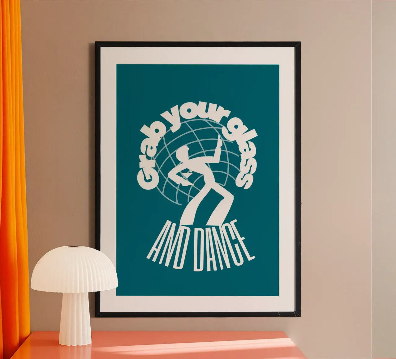 dance poster by ALEIDA bold