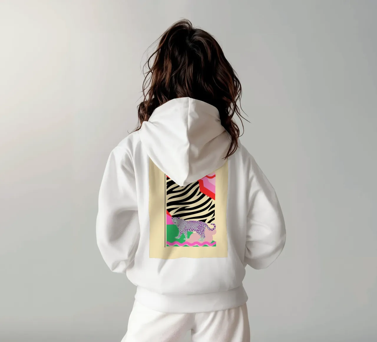 meow felpa con cappuccio da ALEIDA bold