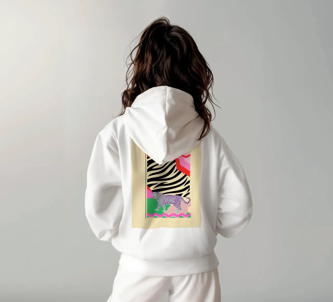 meow felpa con cappuccio da ALEIDA bold