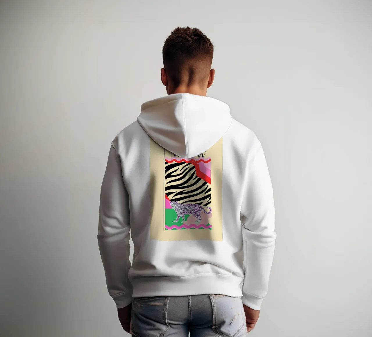 meow felpa con cappuccio da ALEIDA bold