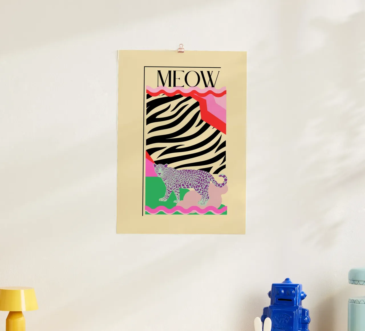 meow poster da ALEIDA bold