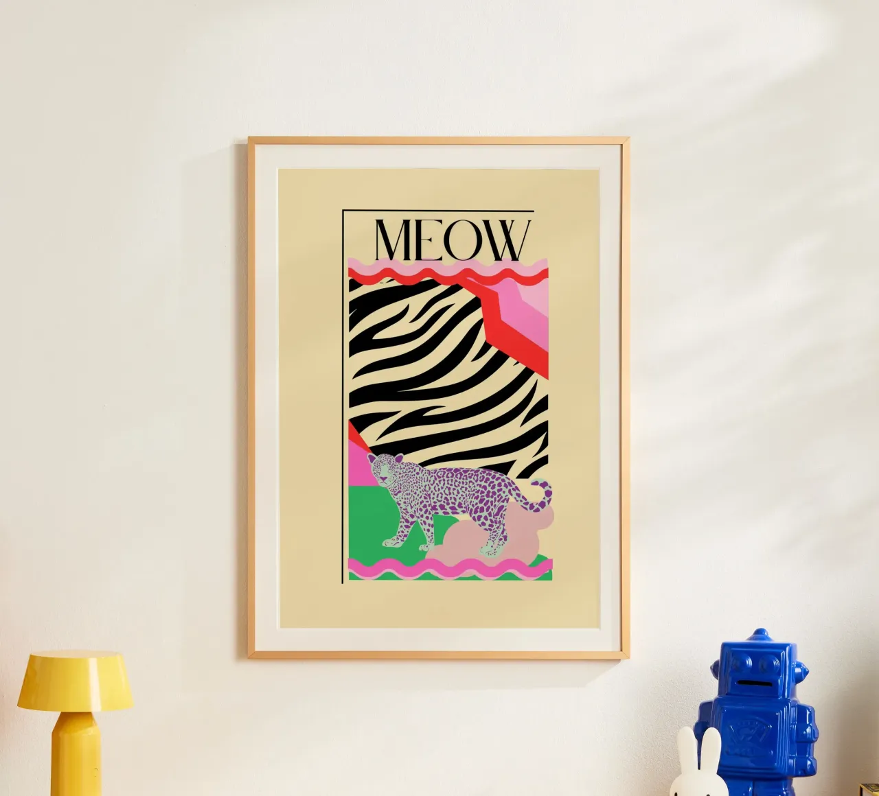 meow poster da ALEIDA bold