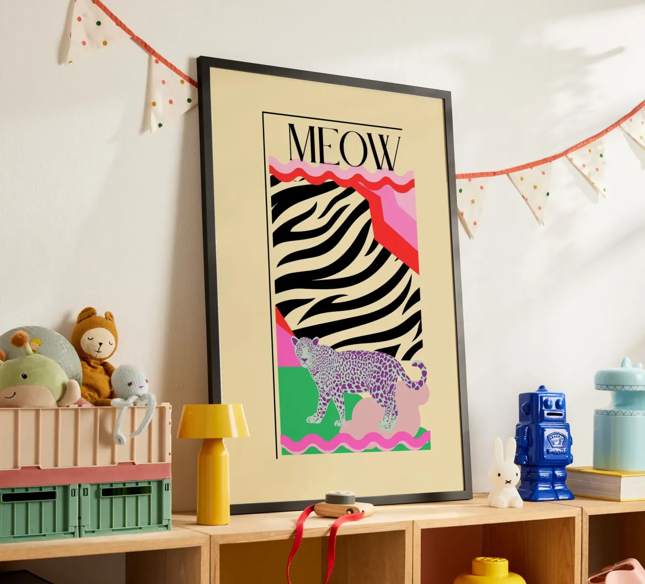 meow poster da ALEIDA bold
