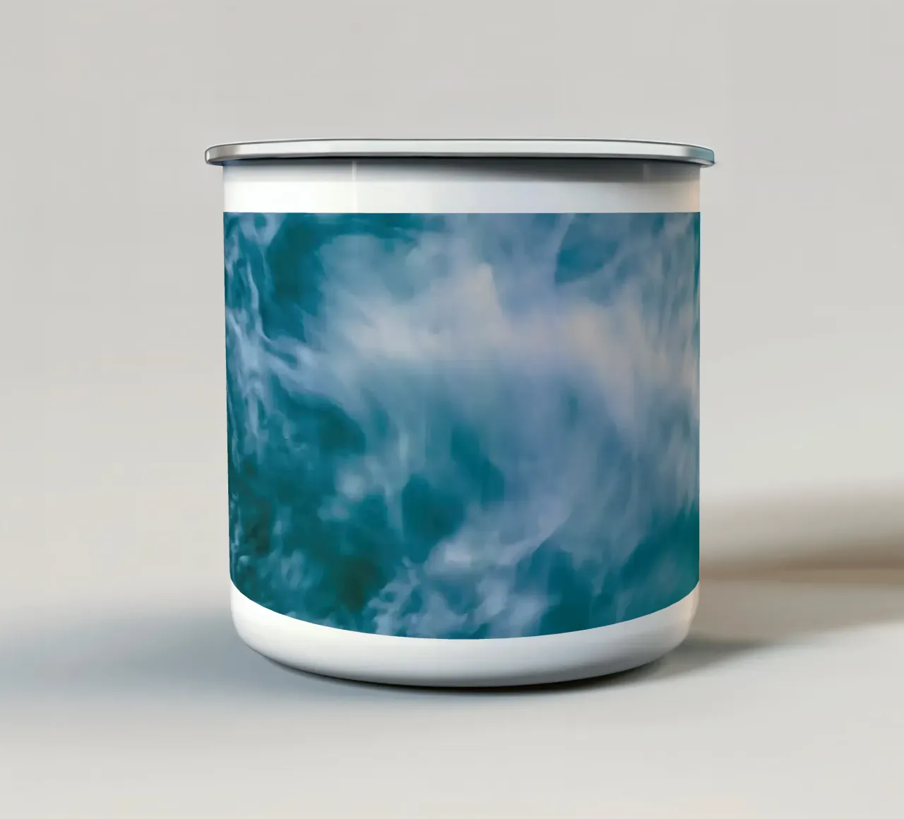 Acqua selvaggia tazza in smalto da Romy Mueller Waterworld