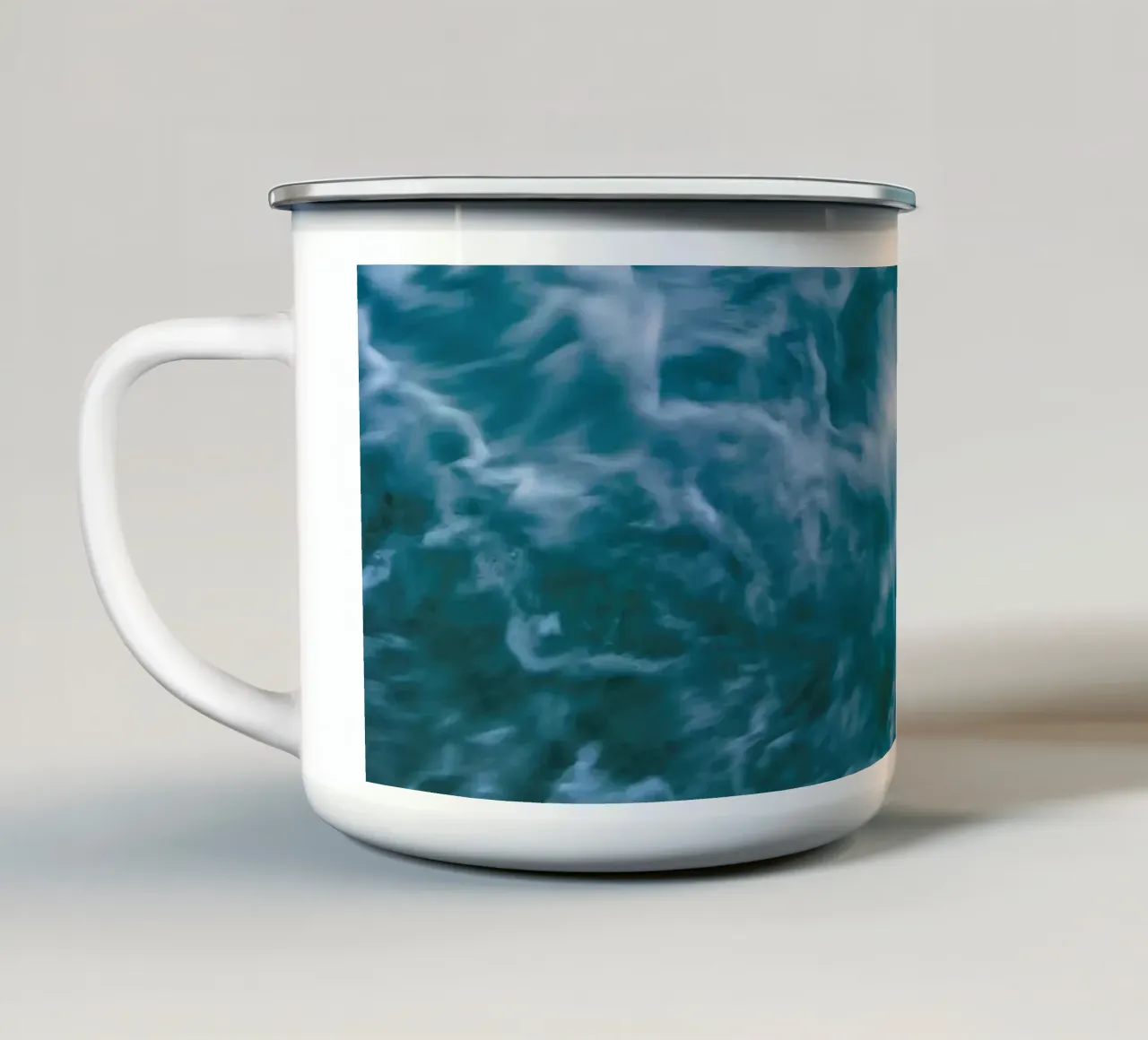 Acqua selvaggia tazza in smalto da Romy Mueller Waterworld