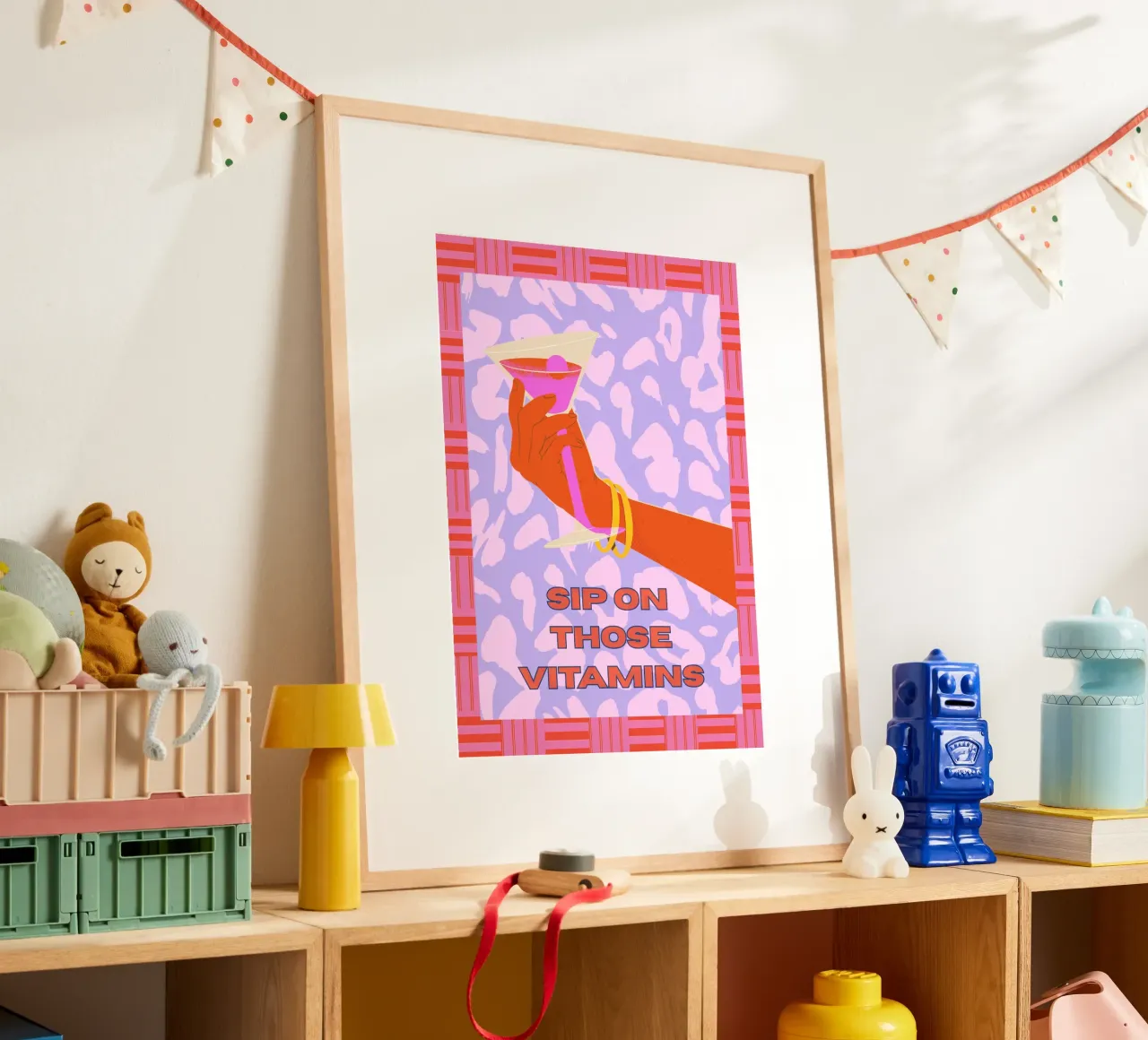 vitamins poster da ALEIDA bold