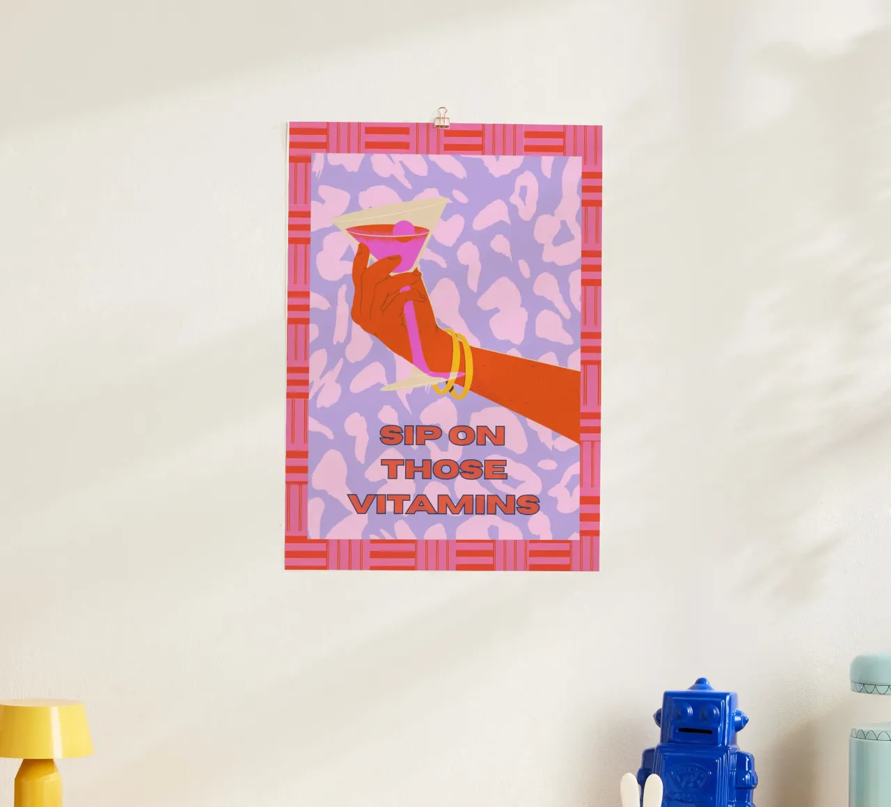 vitamins poster da ALEIDA bold