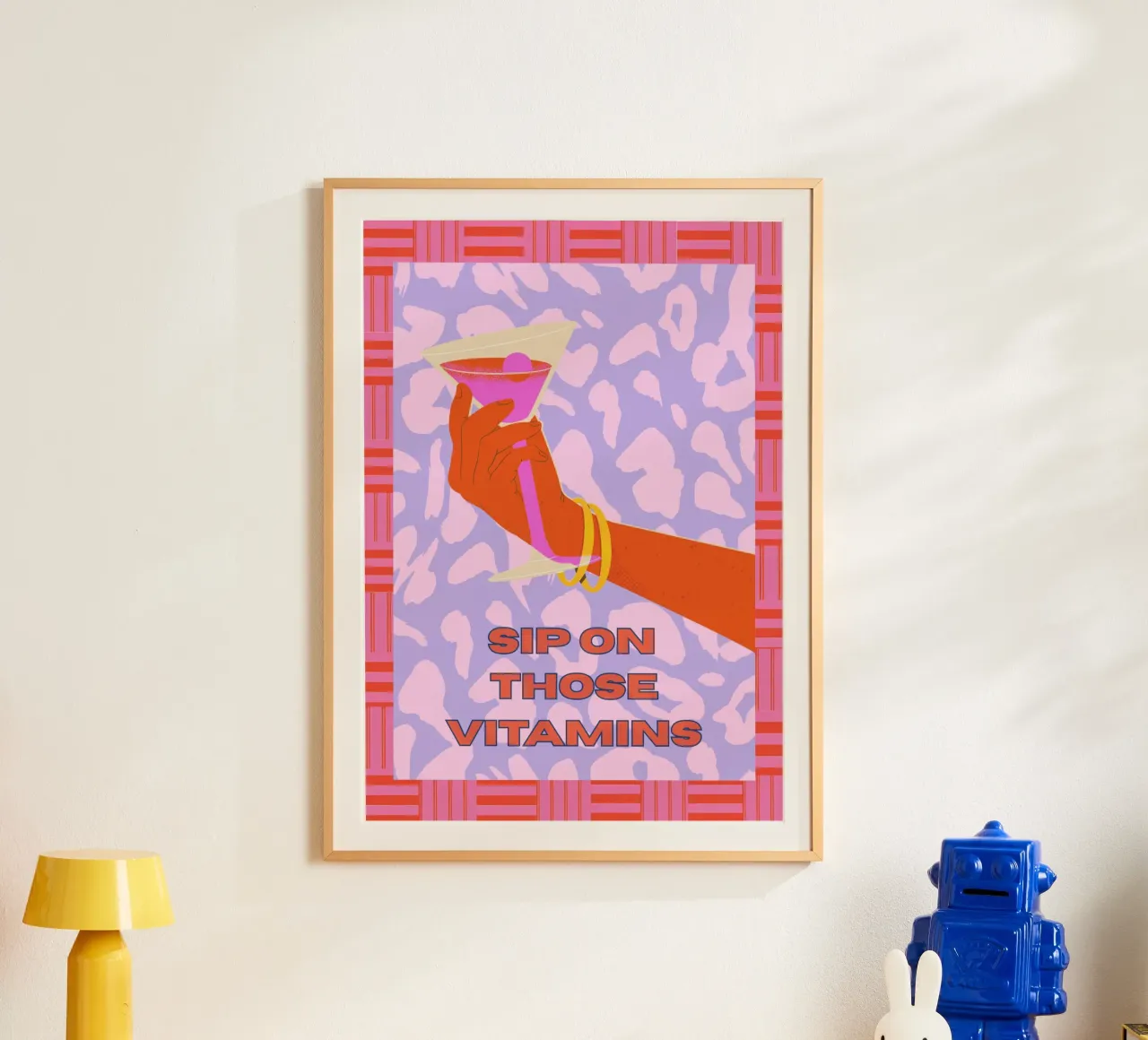 vitamins poster da ALEIDA bold