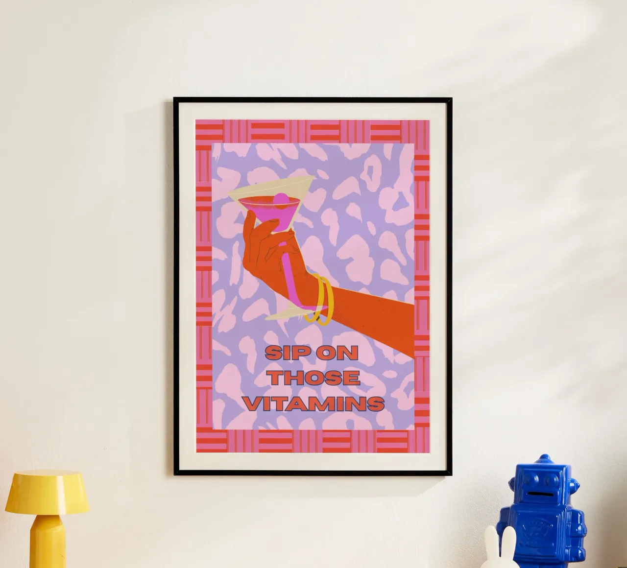 vitamins poster da ALEIDA bold