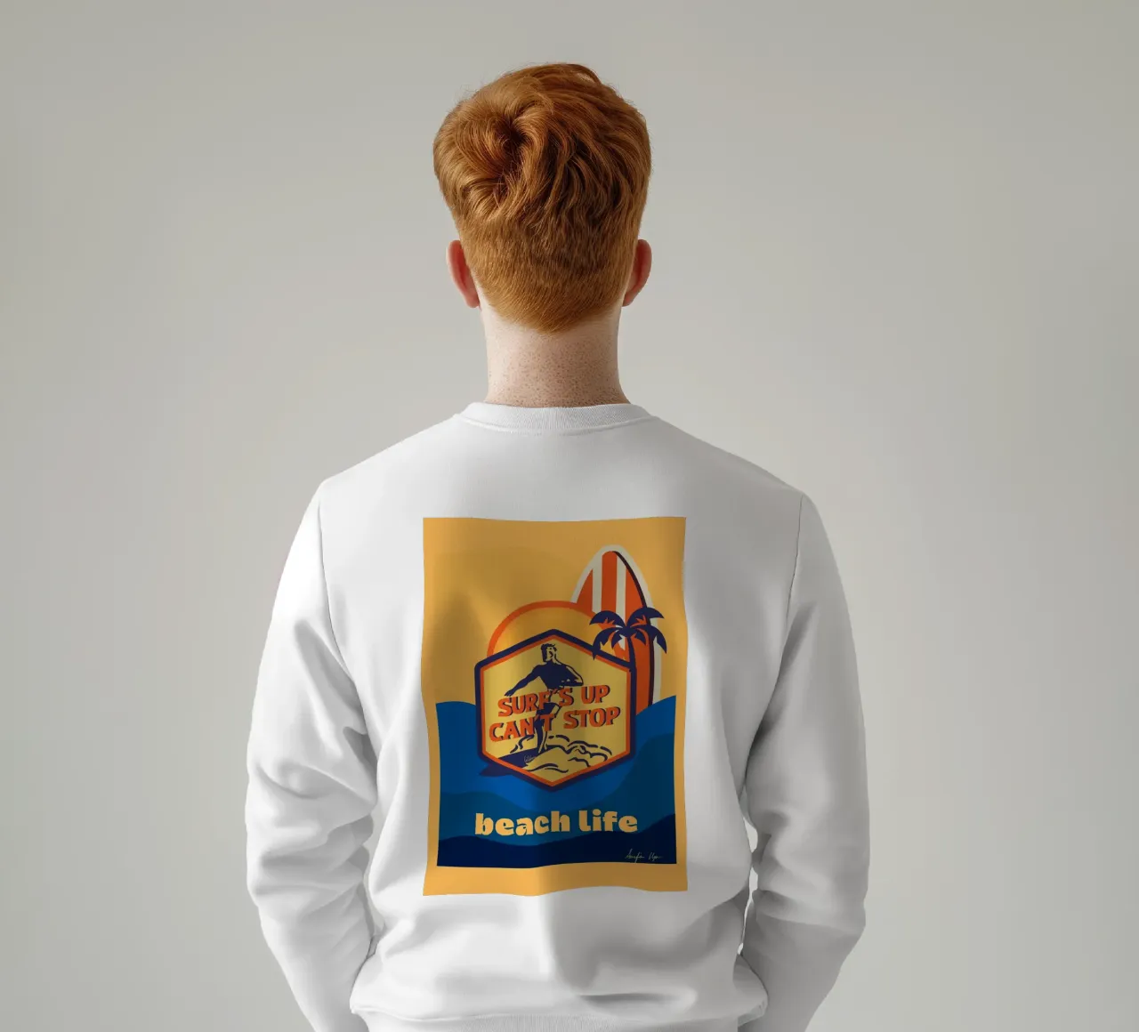 surfs up felpa da ALEIDA bold