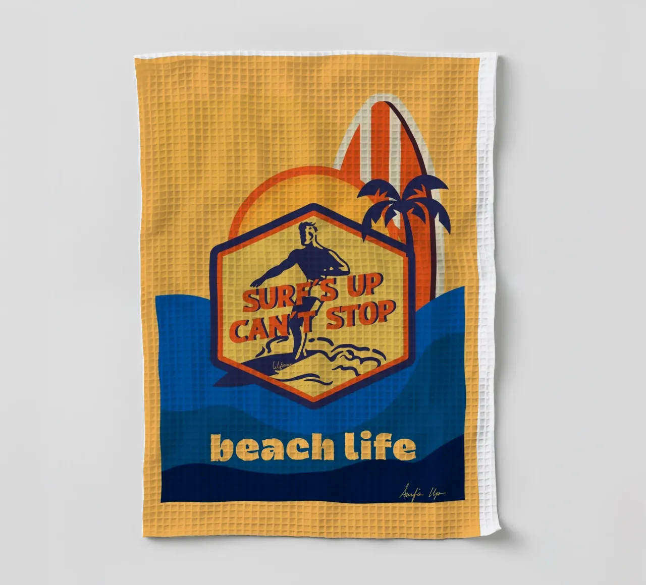 surfs up canovaccio da cucina da ALEIDA bold