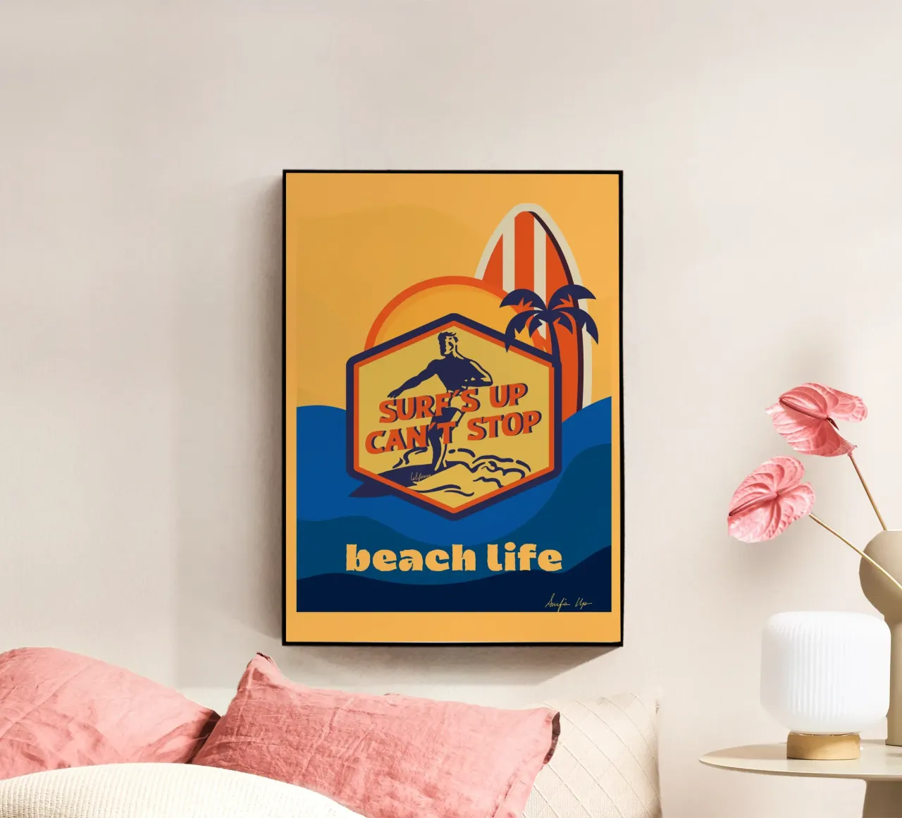 surfs up plexiglass da ALEIDA bold