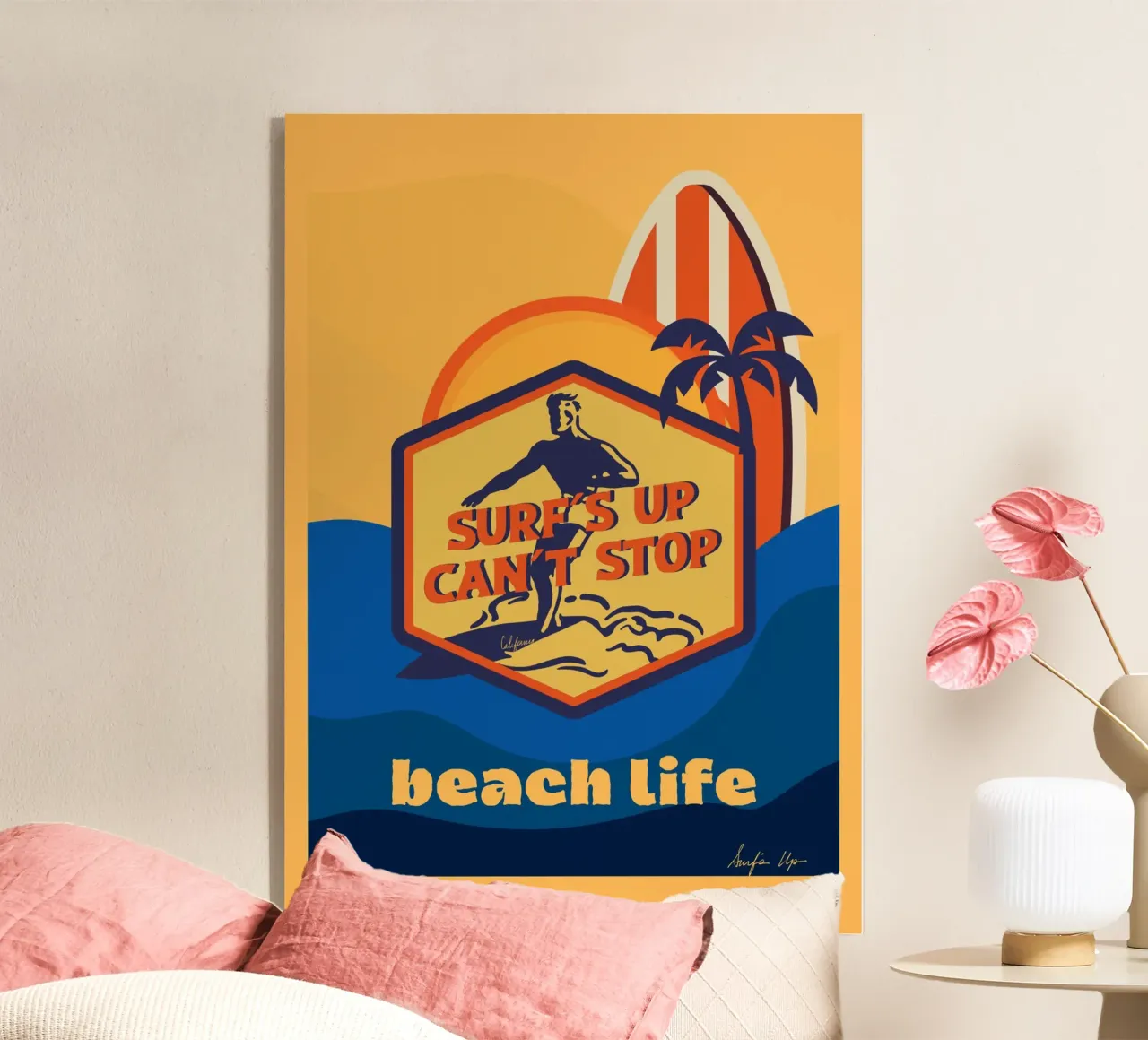 surfs up plexiglass da ALEIDA bold