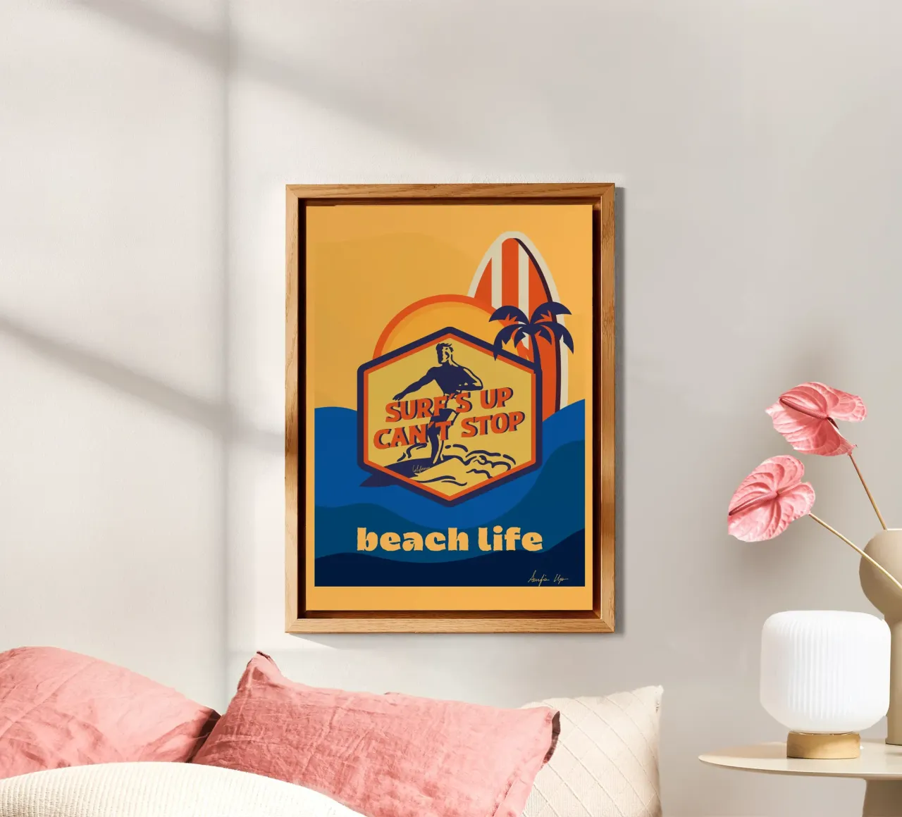 surfs up alluminio dibond da ALEIDA bold