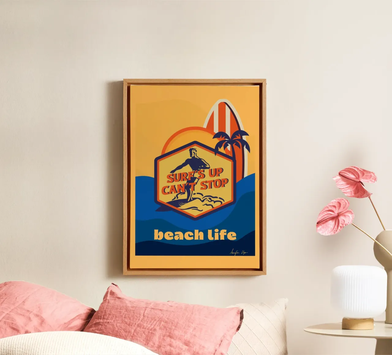 surfs up tela da ALEIDA bold