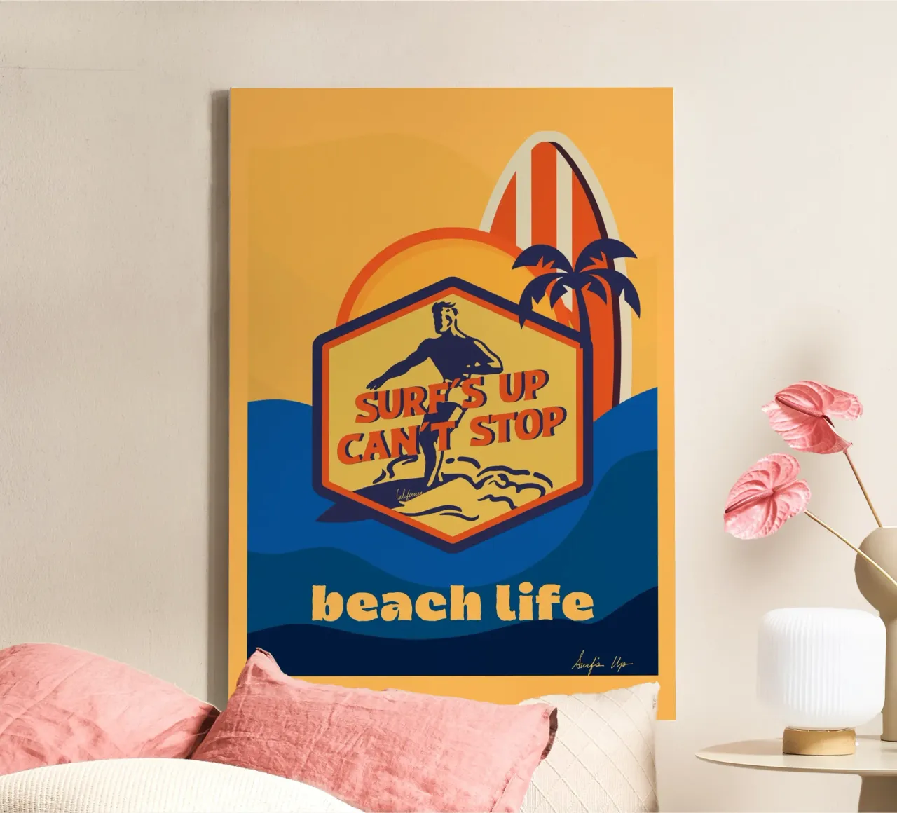 surfs up tela da ALEIDA bold