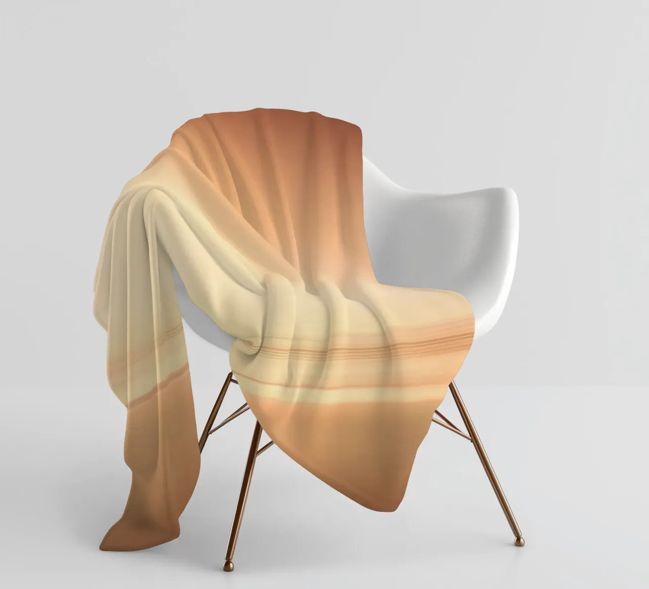 Sunset Gradient Fleecedecke von Tinyverse Studio