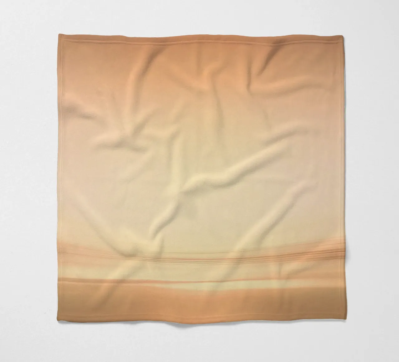 Sunset Gradient Fleecedecke von Tinyverse Studio