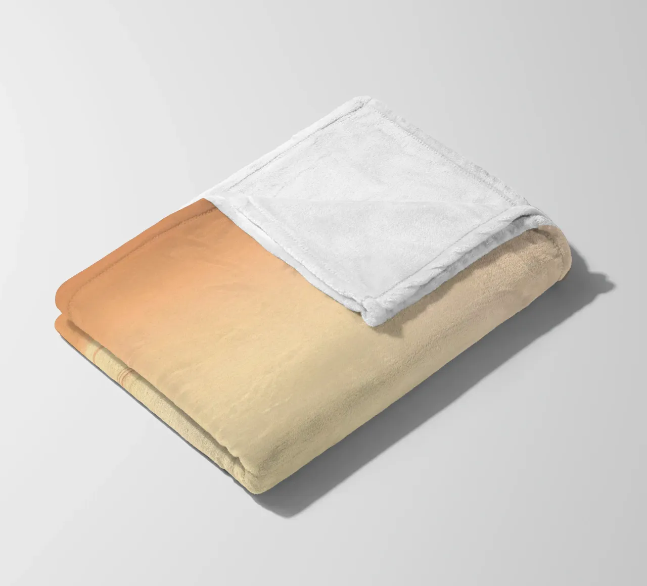 Sunset Gradient Fleecedecke von Tinyverse Studio